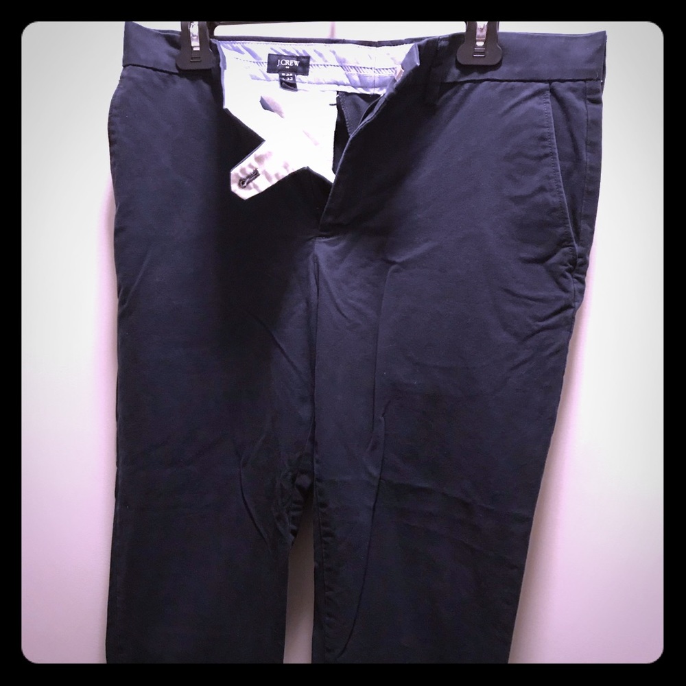 Navy chino pants